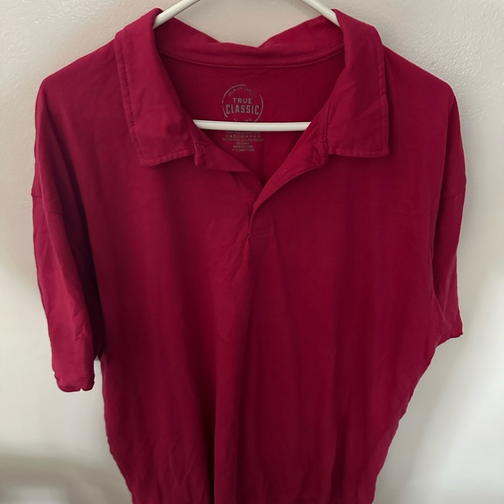 New mens  true classic polo